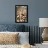 Paashaas - Lente - Paaseieren fotolijst zwart zonder passe partout klein -sfeer3