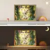 Konijn - Zonlicht - Sprookjesachtig - Vlinder Light Box met batterij (Wandlamp kind) middel -sfeer3_kind