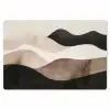 Abstract - Landschap - Golven - Crèmekleur Placemat vinyl groot -zzsfeer1_Kitchenyeah-website
