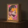 Zonnebril - Oranje - Vrouw - Planten Light Box met kabel (Tafellamp) klein -z3d_website