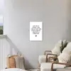 De horizon waaraan we verdwijnen - Quotes - Spreuken - Bløf Tuinposter op houten frame 2 cm dik klein -sfeer1