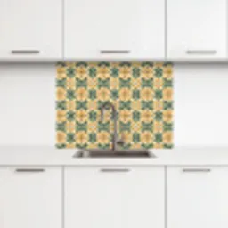 Keramiek - Verweerd - Kleurrijk keuken achterwand 2 middel 865 -3d
