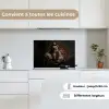 Ijsbeer - Hoed - Bril - Stoel keuken achterwand spatscherm klein -sfeer4_FR