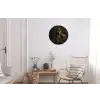 Beer - Bruin - Pak - Hoed Wandcirkel aluminium klein -woonkamer