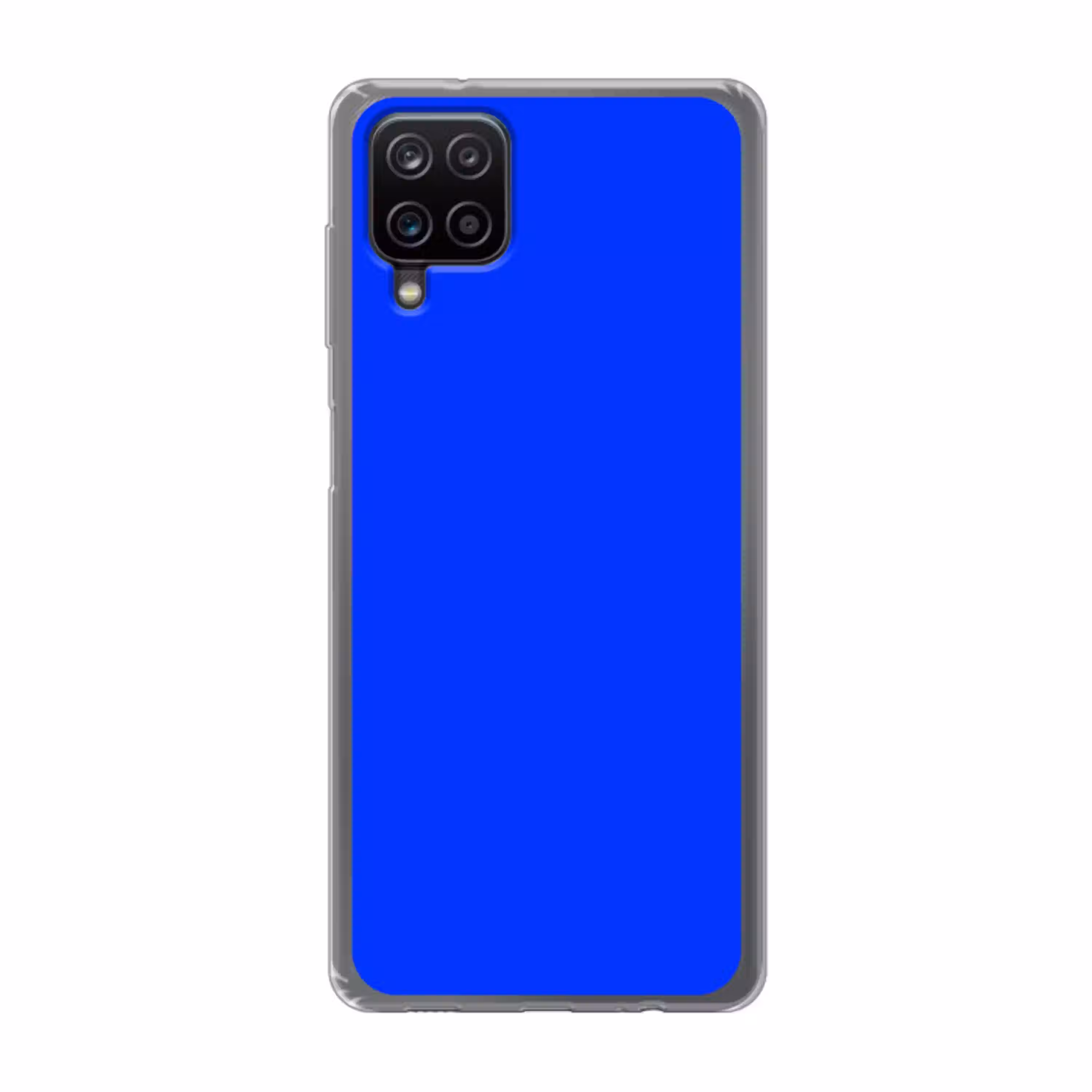 Electric - Blue - Blauw Telefoonhoesje Samsung Galaxy A12 klein 372 -3d