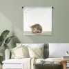 Egel - Dieren - Kinderen - Jongens - Meisjes Wandkleed katoen klein -sfeer7