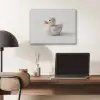 Badeend - Minimalistisch - Wit PET vilt klein -sfeer5