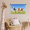 Koeien - Boerderij - Gras- Natuur - Dieren Wandkleed katoen klein -wsfeer5_kind