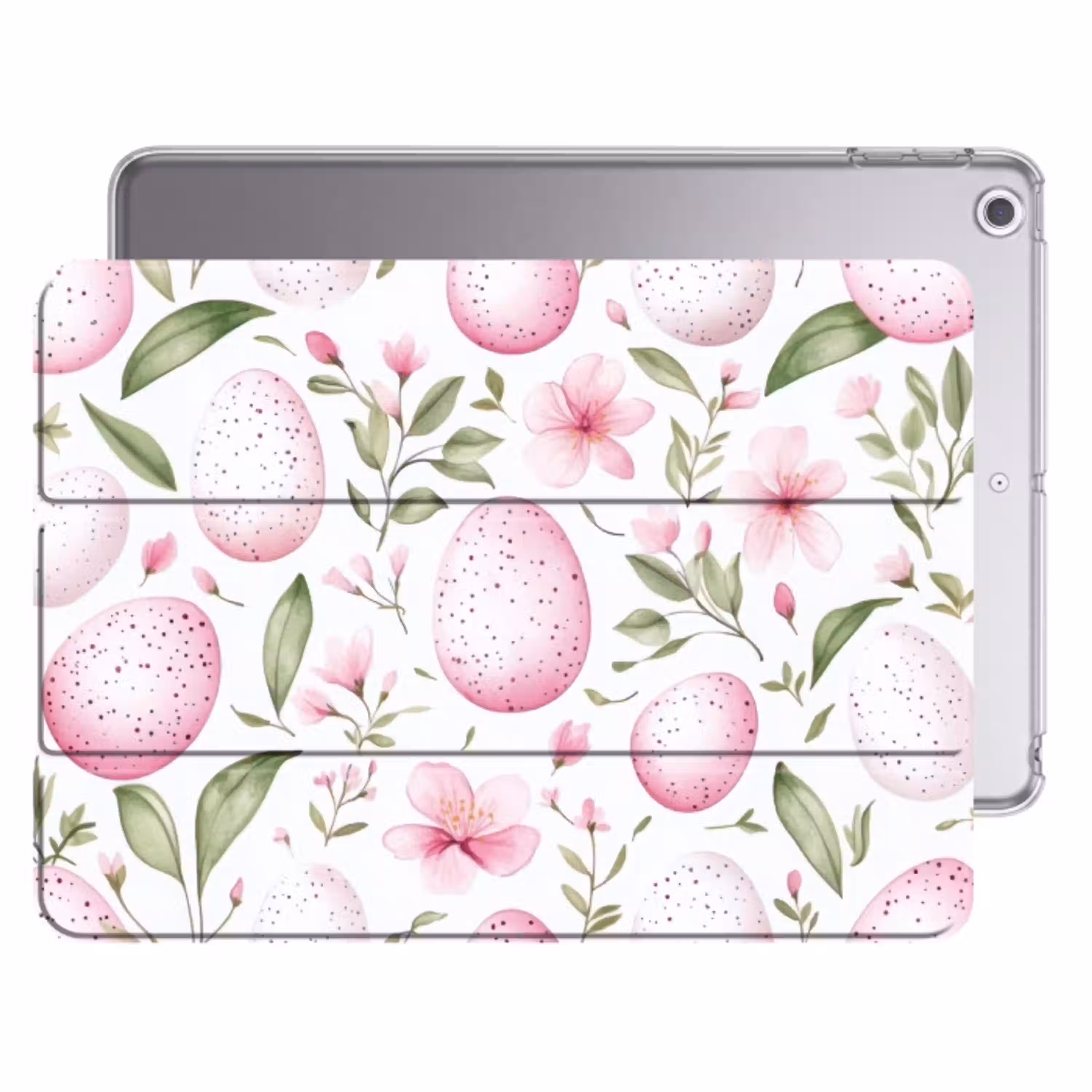 Patroon - Eieren - Roze - Pasen Apple iPad 2017 middel -threedimensional_3d_global