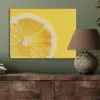 Citroen - Geel - Zonnig PET vilt klein -sfeer2