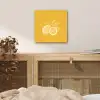 Citroenen - Illustratie - Minimalistisch - Geel aluminium wit klein -sfeer3