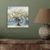 Boom - Winter - Levensboom - Modern - Goud aluminium wit klein -sfeer2
