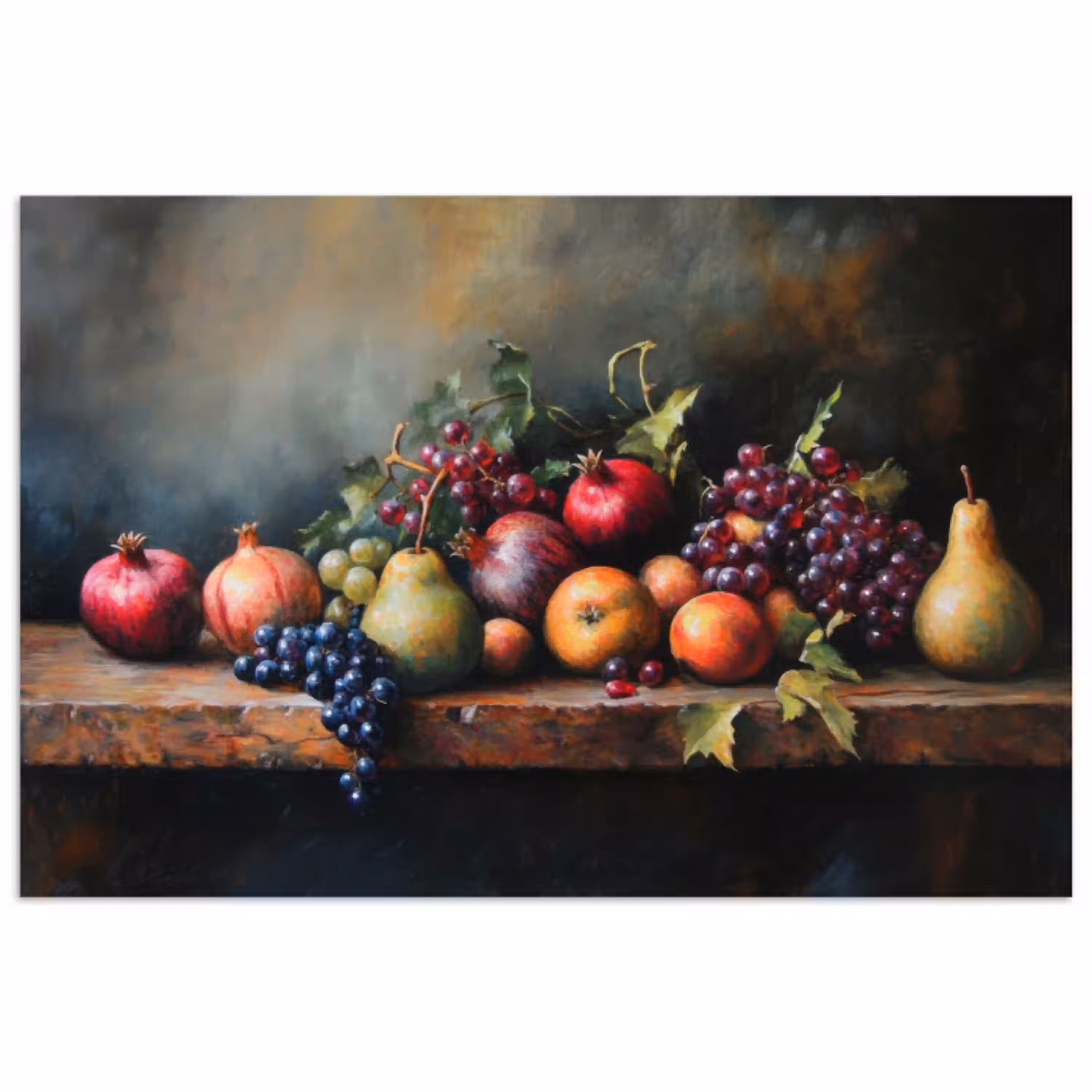 Rustiek - Stilleven - Fruit poster papier klein -3d