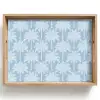 Palmboom - Modern - Blauw Dienblad Rechthoek middel 911 -z3d_shopping