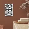 Retro - Cheers - Zwart - Decoratie plexiglas 5mm klein -sfeer5