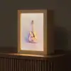 Gitaar - Pastel - Schilderachtig Light Box met kabel (Tafellamp) klein -z3d_website
