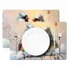 Vogels - Tak - Winter - Sneeuw Placemat vinyl groot -zzsfeer2_Kitchenyeah-website