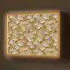 Ginkgo - Bladeren - Goud Light Box met batterij (Wandlamp) middel 907 -z3d_website
