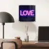 Neon - Love - Valentijn plexiglas 5mm klein -sfeer6