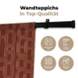 Abstract - Textuur - Bruin Wandkleed katoen klein 269 -tsfeer2_DE