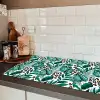 Dierenprint - Panter - Bladeren - Tropisch - Jungle Inductie beschermer vinyl 3mm klein -sfeer3