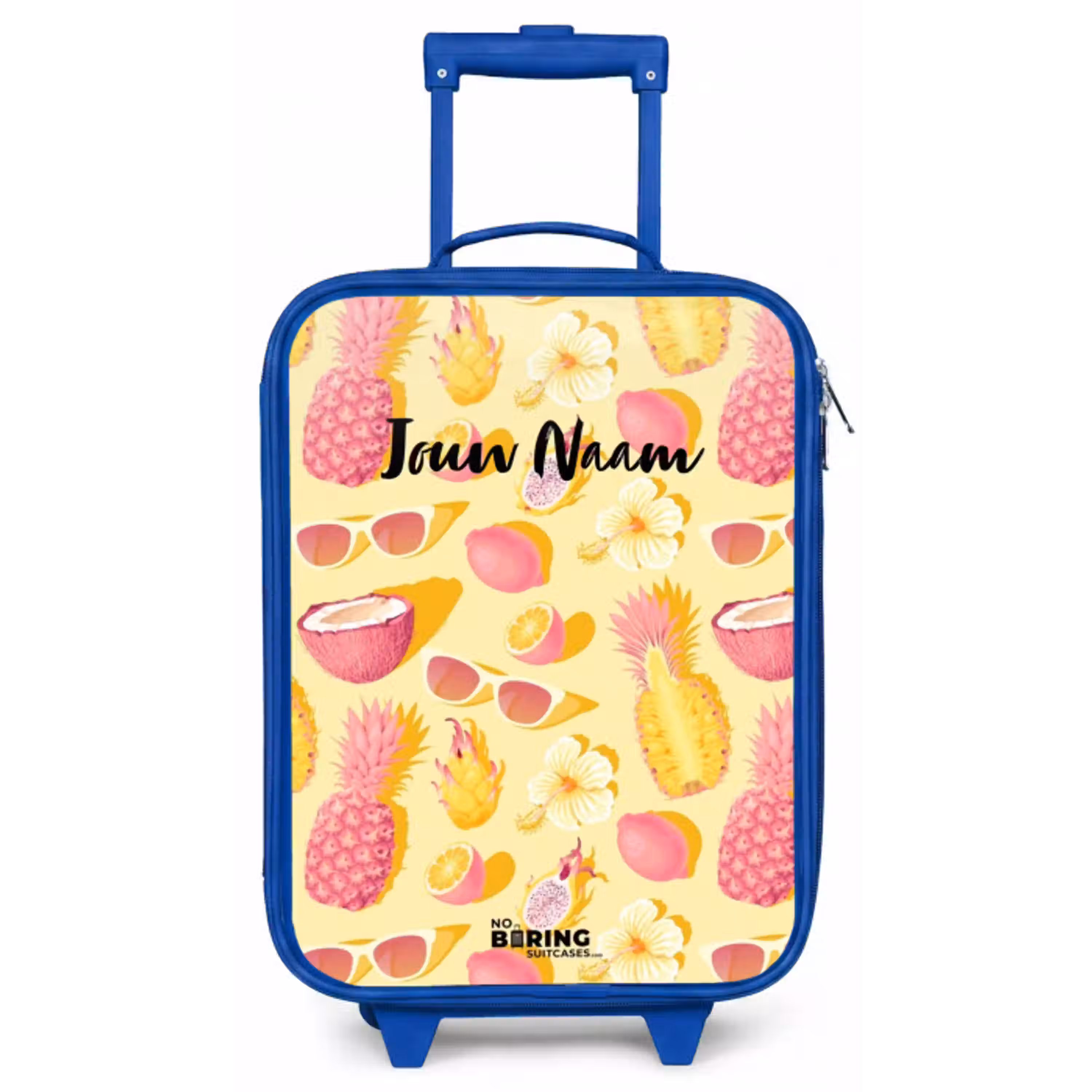 Pina colada Kinderkoffer - Blauw klein -zz3dotto