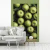 Appels - Groen - bladeren fotobehang vinyl groot -woonkamer