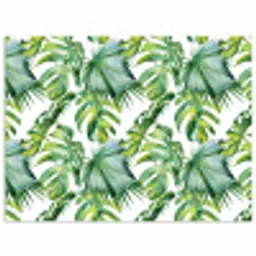 Inductie beschermer - Tropical - Bladeren - Jungle - Inductie mat poster papier klein -3d
