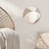 Ovale vormen - Transparant - Zachte overgang Wandcirkel kunststof plaat 5mm dik klein -sfeer5
