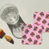 Disco - Bal - Patroon - Roze onderzetter kurk middel 366 -sfeer4