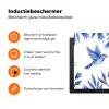 Modern - Vogels - Delfts - Blauw Inductie beschermer vinyl 3mm klein -zzzzzzz-td-ups