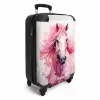 Pastel Praalpaard Koffer - NBS - Handbagage middel -productfoto_3d