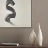 Penseelstreek - Zwart - Minimalistisch PET vilt klein -sfeer6_closeup