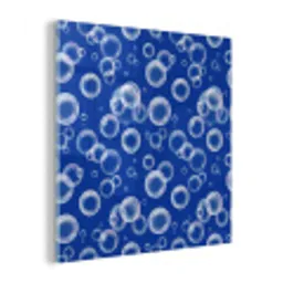 Bubbels - Patroon - Blauw plexiglas 5mm klein -z3d