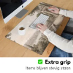 Terras - Stad - Uitzicht - Rivier Muismat XXL klein -sfeer3