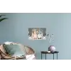 Kerst - Gnomen - Pastel Muursticker klein -plant