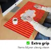 Ciao bella - Tekstwolk - Strepen - Oranje Muismat XXL klein -sfeer3