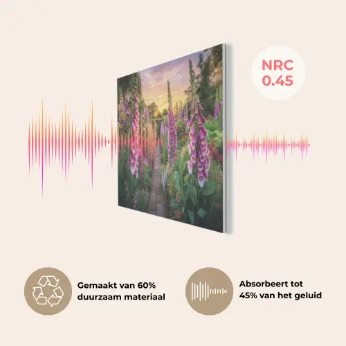 Vingerhoedskruid - Bloemen - Tuin PET vilt klein -USP_NL