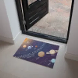 Planetenstelsel - Ruimte - Illustratie Deurmat klein -sfeer5