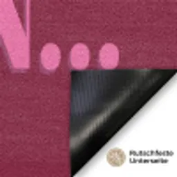 Quote - Bordeauxrood Deurmat klein -antislip_DE