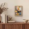 Abstract - Kunst - Boot - Kleuren Light Box met kabel (Tafellamp) klein -sfeer2