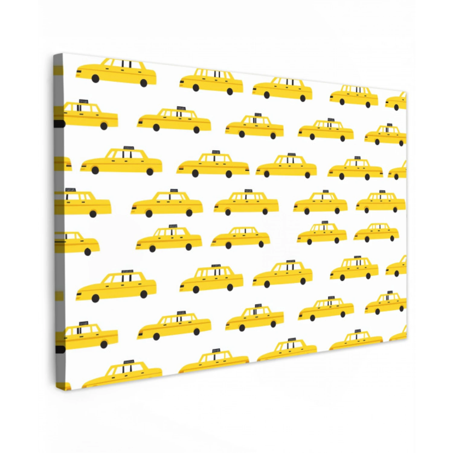 Taxi - Iconisch - Geel canvas 2cm klein 34 -z3d