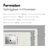 Licht - Horizontaal - Verf Muismat XXL klein 681 -sfeer5