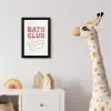 Retro - Bad - Roze fotolijst zwart zonder passe partout klein -usfeer4_kinderkamer