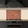 Rood - Bakstenen - Muur - Beschadiging keuken achterwand spatscherm klein 900 -sfeer1