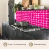 Stippen - Patroon - Roze keuken achterwand 2 middel 871 -usp_NL