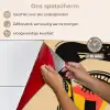 Geometrisch - Felle kleuren - Kubistische stijl keuken achterwand spatscherm klein -spatscherm_NL