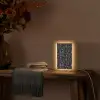 Driehoeken - Abstract - Donker Light Box met kabel (Tafellamp) klein 925 -sfeer4