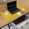 Cheetah - Illustratie - Geel Muismat XXL klein -sfeer1