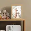 Giraffe - Natuur - Kinderen - Dieren Light Box met kabel klein -sfeer2_kind